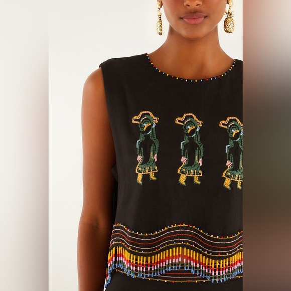 Farm Rio Ana Leovy Farm Rio Figures Cropped - Picture 5 of 9